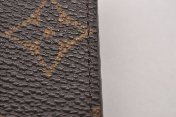 Auth Louis Vuitton Monogram Enveloppe Carte de Visite Card Case M62920 LV 1917I
