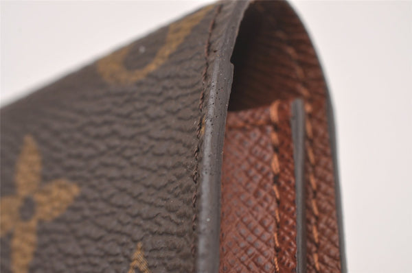 Auth Louis Vuitton Monogram Enveloppe Carte de Visite Card Case M62920 LV 1917I