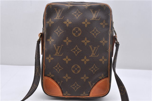 Authentic Louis Vuitton Monogram Danube Shoulder Cross Body Bag M45266 LV 1918D