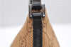 Authentic GUCCI Hand Bag GG Canvas Leather 07198 Brown 1919D