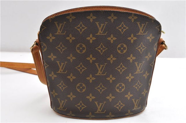 Authentic Louis Vuitton Monogram Drouot Shoulder Cross Body Bag M51290 LV 1919G
