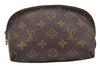 Authentic Louis Vuitton Monogram Pochette Cosmetic Pouch M47515 LV Junk 1919I