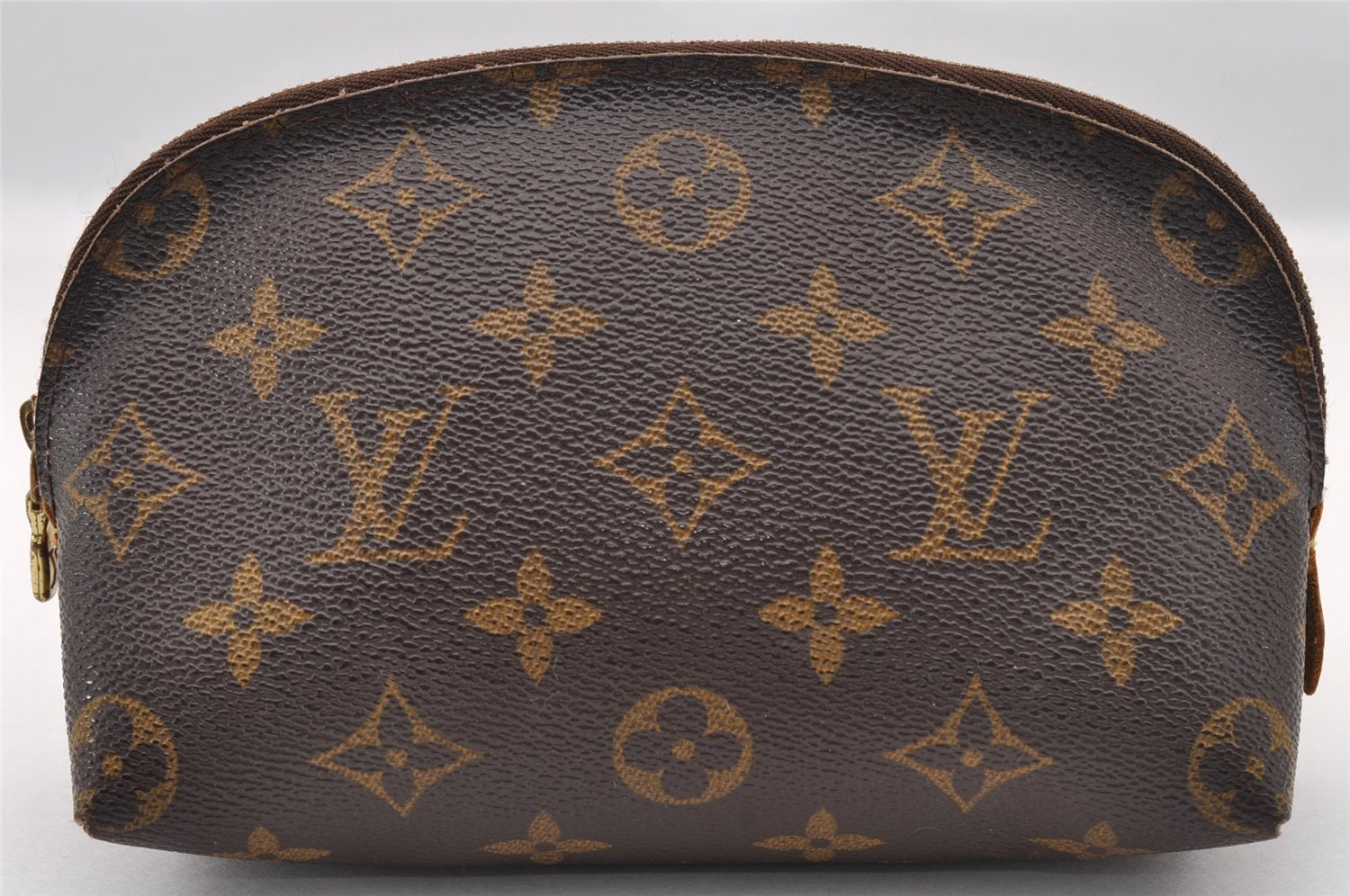 Authentic Louis Vuitton Monogram Pochette Cosmetic Pouch M47515 LV Junk 1919I