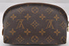 Authentic Louis Vuitton Monogram Pochette Cosmetic Pouch M47515 LV Junk 1919I