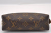 Authentic Louis Vuitton Monogram Pochette Cosmetic Pouch M47515 LV Junk 1919I