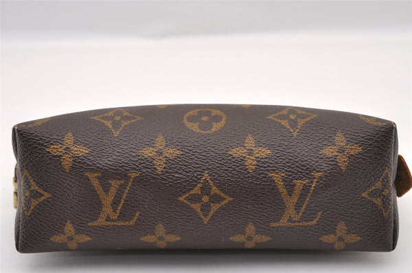 Authentic Louis Vuitton Monogram Pochette Cosmetic Pouch M47515 LV Junk 1919I
