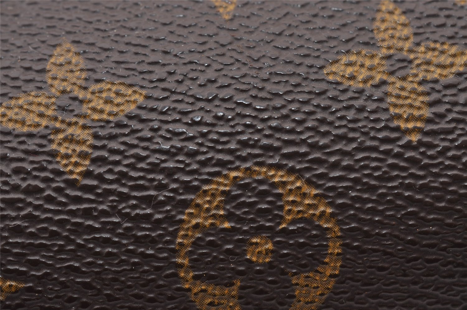 Authentic Louis Vuitton Monogram Pochette Cosmetic Pouch M47515 LV Junk 1919I