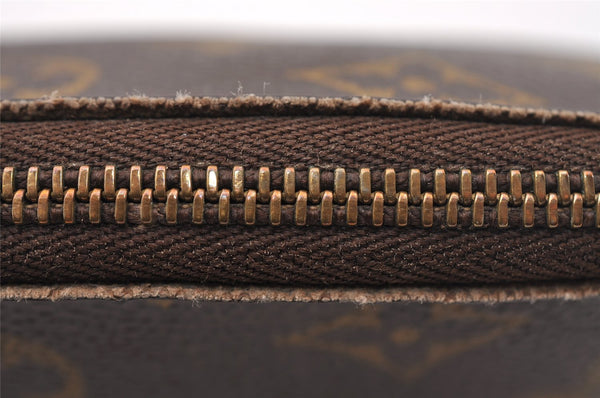 Authentic Louis Vuitton Monogram Pochette Cosmetic Pouch M47515 LV Junk 1919I