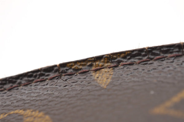 Authentic Louis Vuitton Monogram Pochette Cosmetic Pouch M47515 LV Junk 1919I