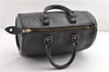 Authentic Louis Vuitton Epi Speedy 25 Hand Boston Bag Black M59032 LV 1920G