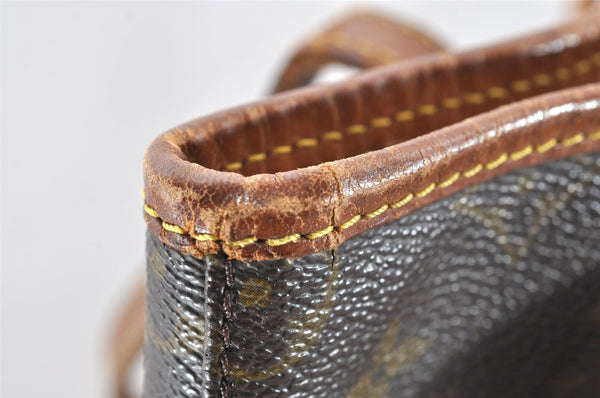 Authentic Louis Vuitton Monogram Bucket GM Shoulder Tote Bag Old Model LV 1920I