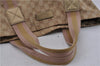 Authentic GUCCI Vintage Shoulder Tote Bag GG Canvas Leather 189669 Beige 1921D