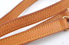 Authentic Louis Vuitton Leather Shoulder Strap Beige 38.8" LV 1921G