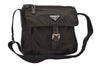 Authentic PRADA Nylon Tessuto Leather Shoulder Cross Body Bag Khaki Green 1921I