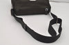 Authentic PRADA Nylon Tessuto Leather Shoulder Cross Body Bag Khaki Green 1921I