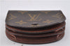 Authentic Louis Vuitton Monogram Porte Monnaie Gousset M61970 Coin Purse 1922F