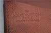 Authentic Louis Vuitton Monogram Porte Monnaie Gousset M61970 Coin Purse 1922F