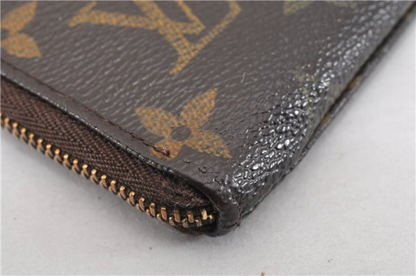 Authentic Louis Vuitton Monogram Pochette Cles Complice M58025 Coin Purse 1922G