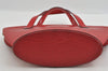 Authentic Louis Vuitton Epi Saint Jacques Hand Bag Red M52277 LV 1922I