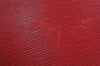 Authentic Louis Vuitton Epi Saint Jacques Hand Bag Red M52277 LV 1922I