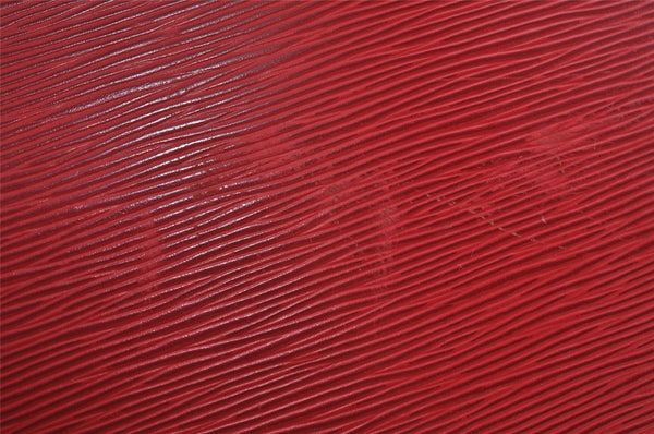 Authentic Louis Vuitton Epi Saint Jacques Hand Bag Red M52277 LV 1922I