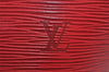 Authentic Louis Vuitton Epi Saint Jacques Hand Bag Red M52277 LV 1922I
