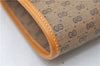 Authentic GUCCI Micro GG PVC Leather Shoulder Cross Body Bag Brown 1923D