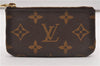 Authentic Louis Vuitton Monogram Pochette Cles Coin Purse Case M62650 LV 1923G