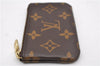 Authentic Louis Vuitton Monogram Pochette Cles Coin Purse Case M62650 LV 1923G