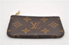 Authentic Louis Vuitton Monogram Pochette Cles Coin Purse Case M62650 LV 1923G