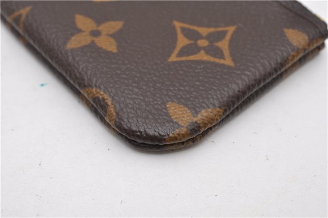 Authentic Louis Vuitton Monogram Pochette Cles Coin Purse Case M62650 LV 1923G