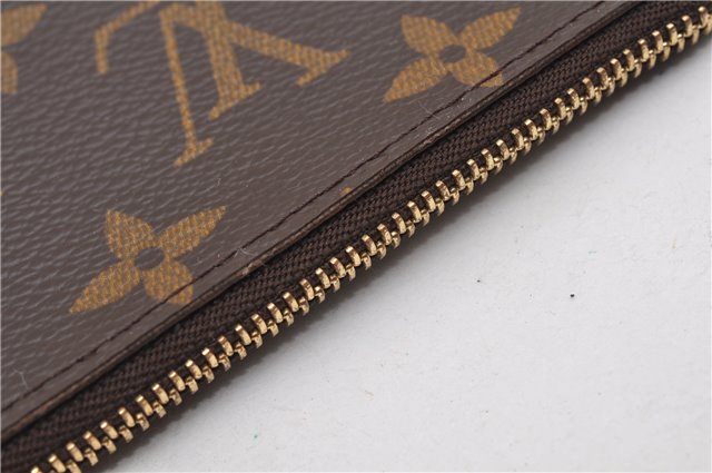 Authentic Louis Vuitton Monogram Pochette Cles Coin Purse Case M62650 LV 1923G