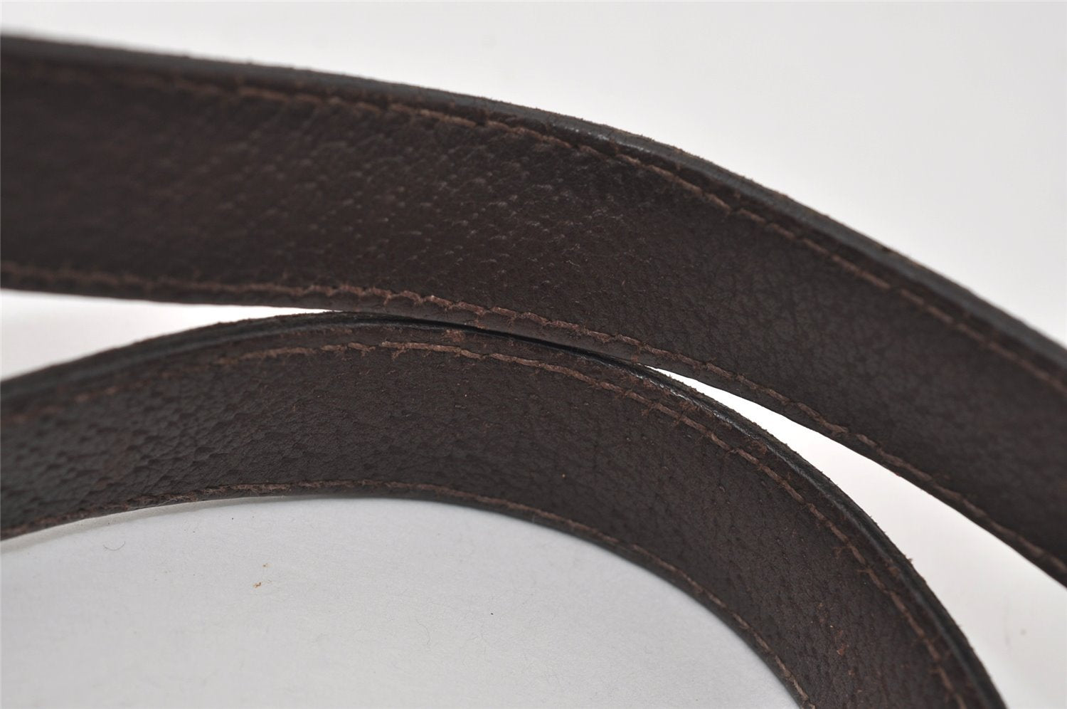 Authentic GUCCI Abbey Shoulder Tote Bag GG Canvas Leather 130736 Brown 1924I