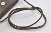 Authentic GUCCI Shoulder Cross Body Bag GG PVC Leather Brown 1925D