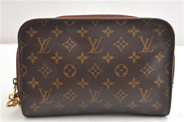 Authentic Louis Vuitton Monogram Orsay Clutch Hand Bag Purse M51790 LV 1925G