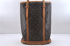 Authentic Louis Vuitton Monogram Bucket GM Shoulder Bag M42236 LV 1926D