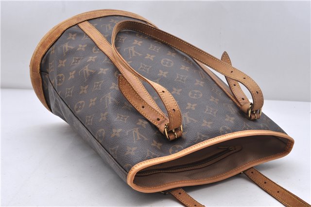 Authentic Louis Vuitton Monogram Bucket GM Shoulder Bag M42236 LV 1926D