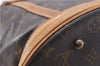 Authentic Louis Vuitton Monogram Bucket GM Shoulder Bag M42236 LV 1926D