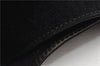 Authentic GUCCI Bamboo Vintage Shoulder Hand Bag Suede Leather Black 1927G