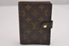 Authentic Louis Vuitton Monogram Agenda PM Notebook Cover R20005 LV 1928I