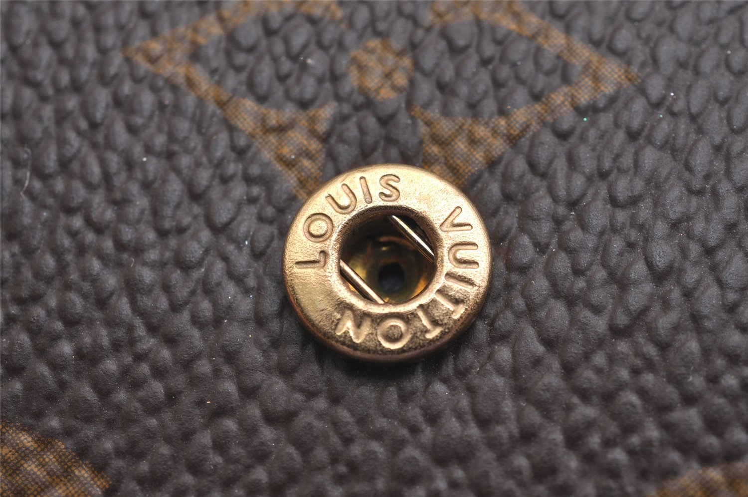 Authentic Louis Vuitton Monogram Agenda PM Notebook Cover R20005 LV 1928I