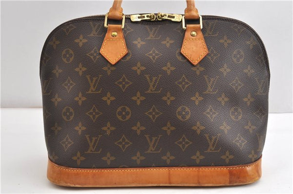 Authentic Louis Vuitton Monogram Alma Hand Bag Purse M51130 LV 1929G