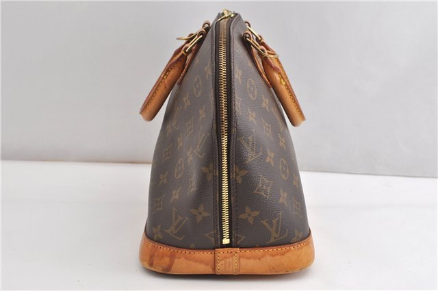 Authentic Louis Vuitton Monogram Alma Hand Bag Purse M51130 LV 1929G