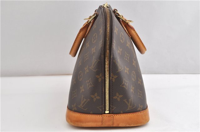 Authentic Louis Vuitton Monogram Alma Hand Bag Purse M51130 LV 1929G