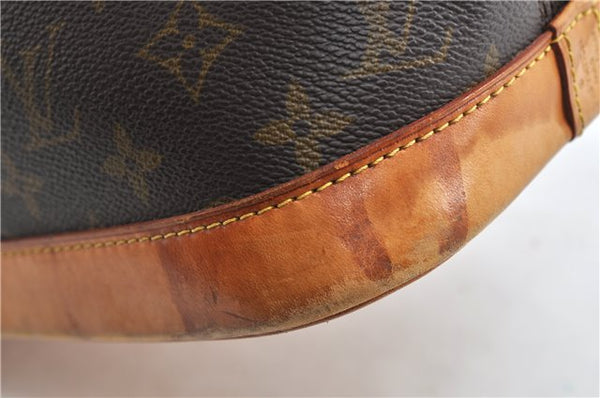 Authentic Louis Vuitton Monogram Alma Hand Bag Purse M51130 LV 1929G