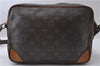 Authentic Louis Vuitton Monogram Nile Shoulder Cross Bag M45244 LV Junk 1930D