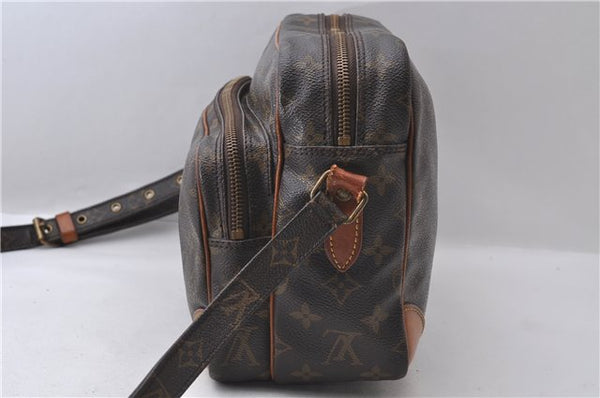 Authentic Louis Vuitton Monogram Nile Shoulder Cross Bag M45244 LV Junk 1930D