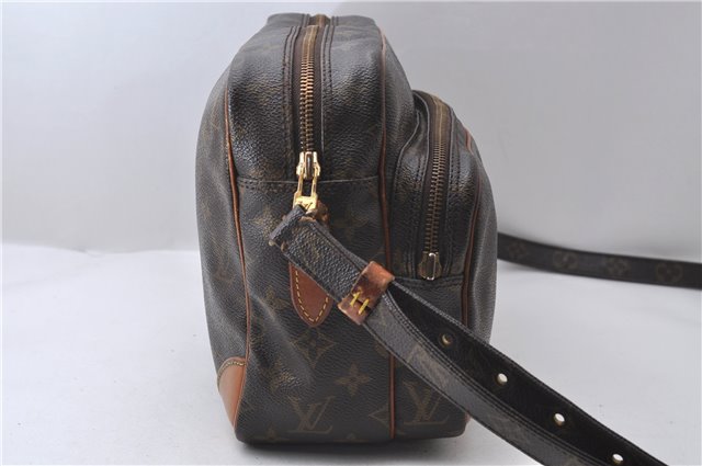 Authentic Louis Vuitton Monogram Nile Shoulder Cross Bag M45244 LV Junk 1930D