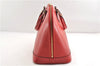 Authentic Louis Vuitton Epi Alma PM Hand Bag Red M52147 LV 1930G