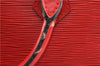 Authentic Louis Vuitton Epi Alma PM Hand Bag Red M52147 LV 1930G
